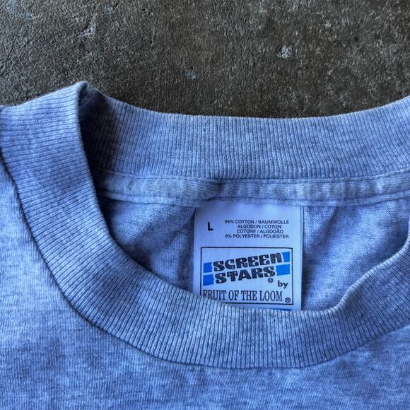 VINTAGE ROMANCE DE LA LUNA FEDERICO GAARCIA LORCA POEM LITERATURE SHIRT 90S LRG - Picture 5 of 6